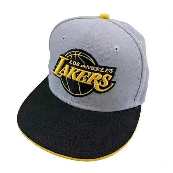 New Era Hardwood Classics Lakers Hat - Picture 1 of 11